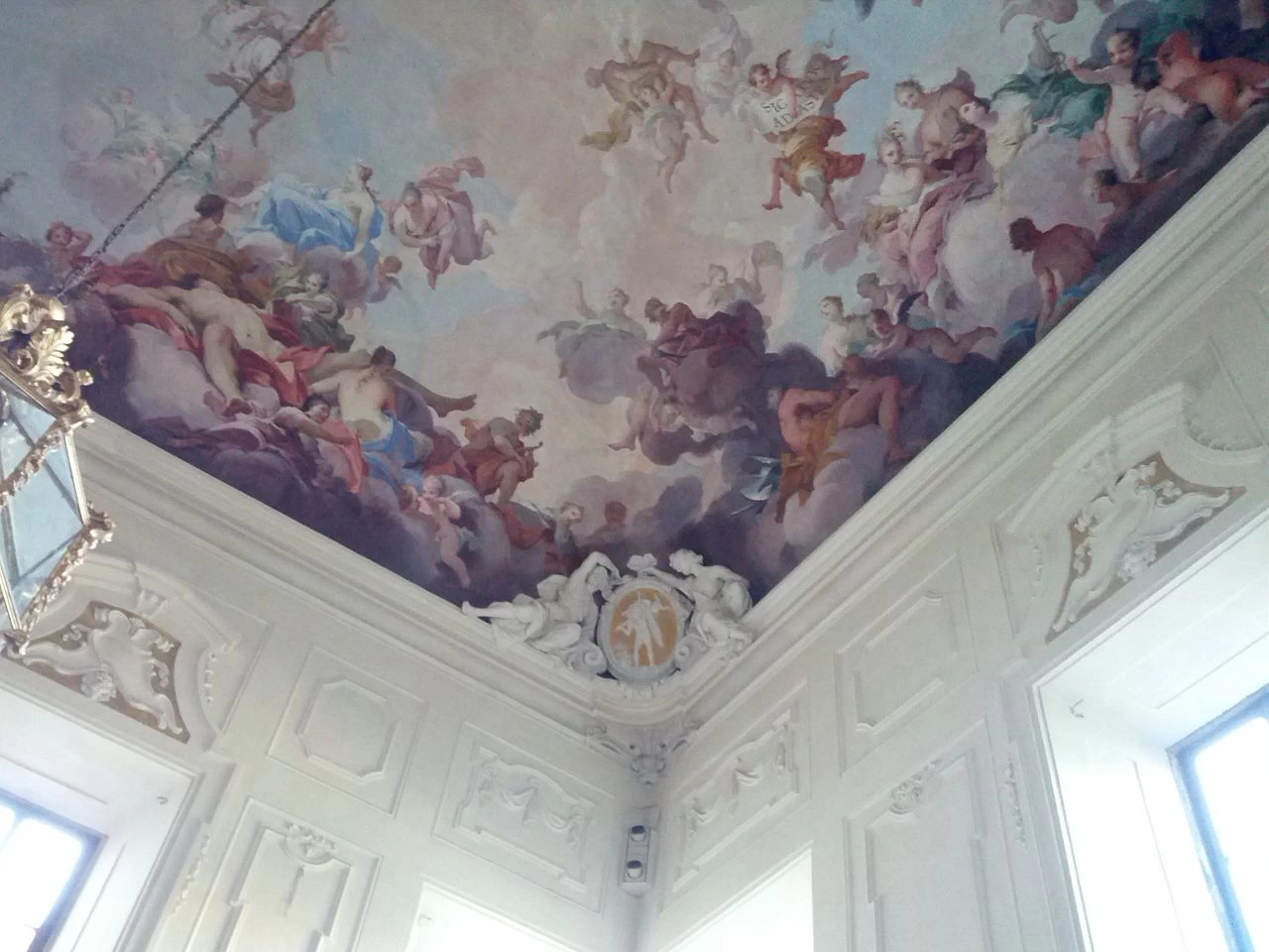 Palazzo Capponi, soffitto dello scalone